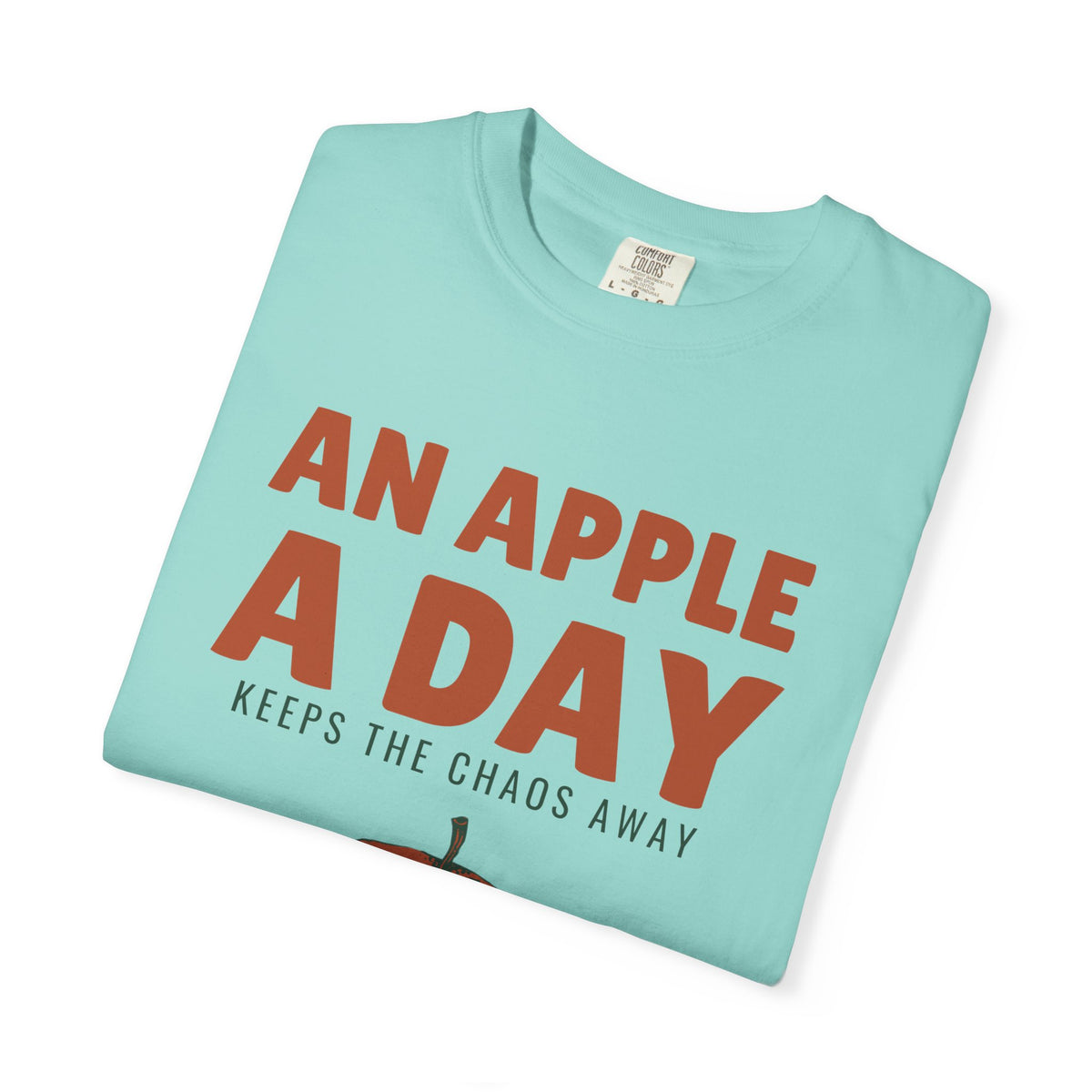 Teacher Fall Shirt - An Apple a Day Keeps the Chaos Away Tee