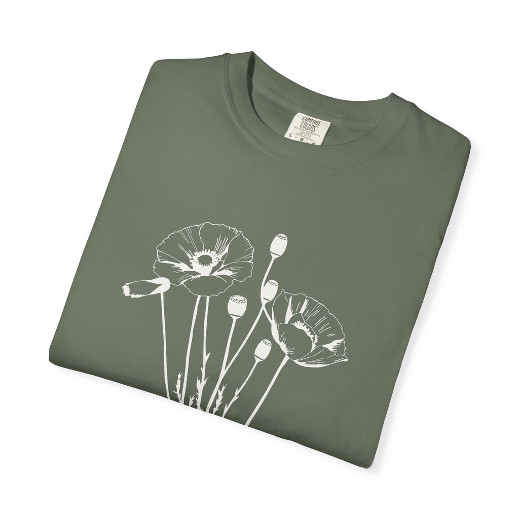 Funny Poppy Patch Shirt - Plant Lover Summer Gift Tee