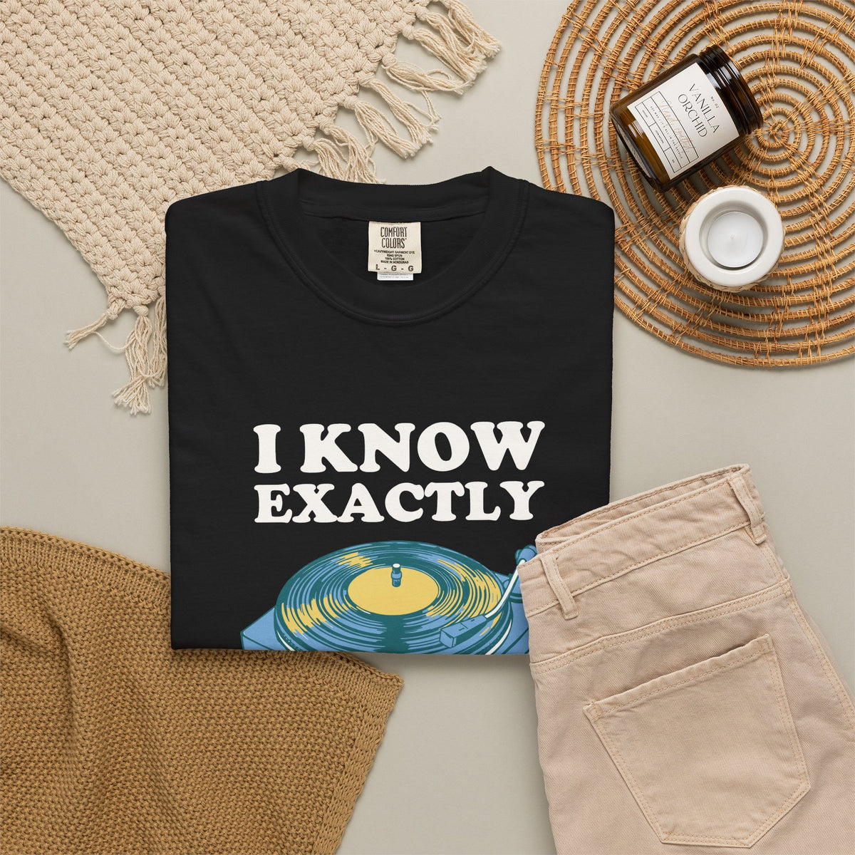 Funny I Know Exactly Where to Drop the Needle Shirt Tee