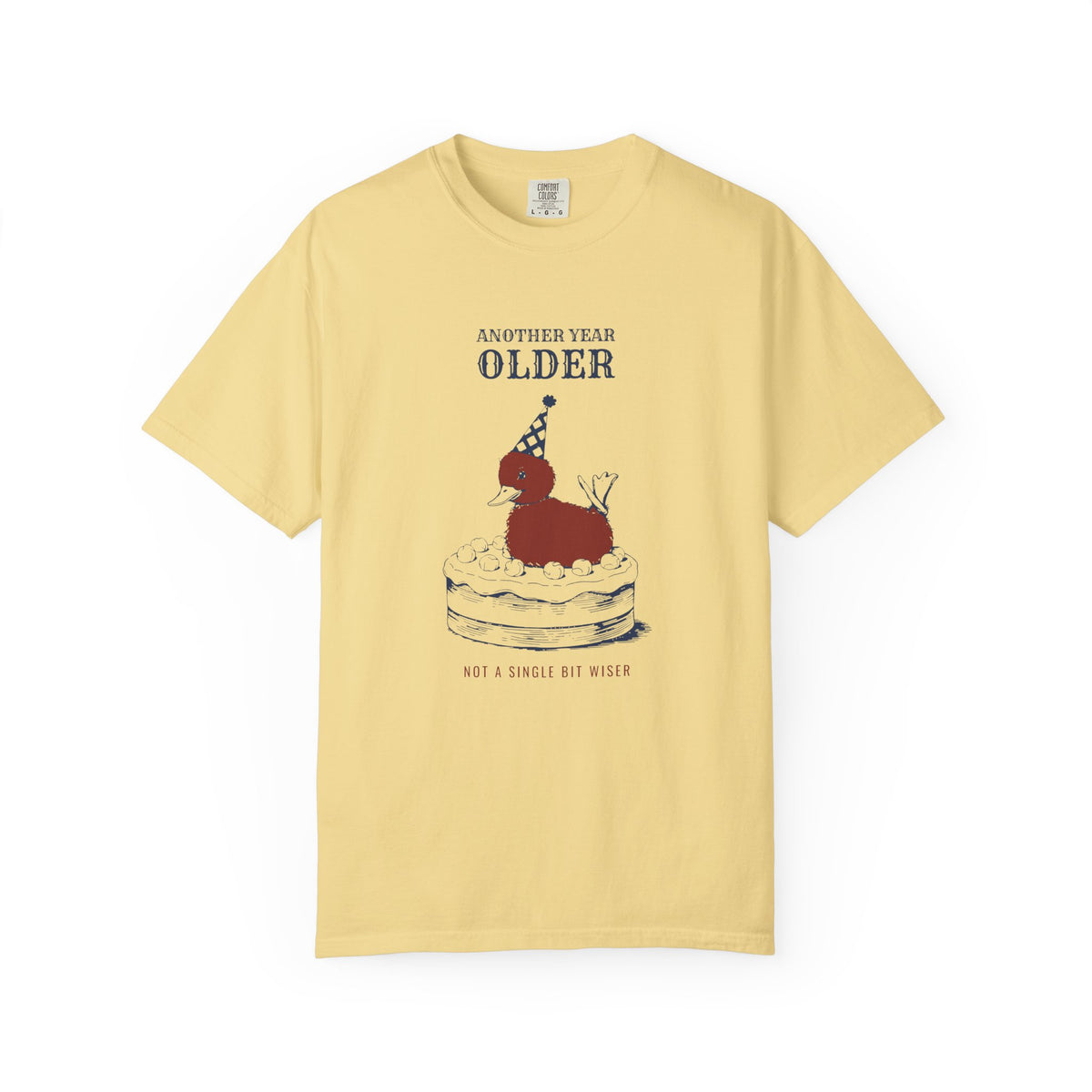 Birthday Gift Shirt - Another Year Older Not a Single Bit Wiser