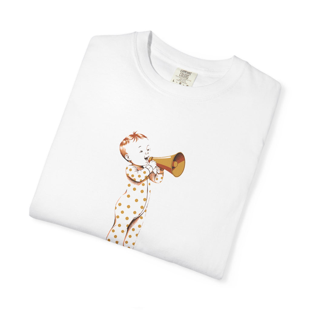 New Grandparent Gift Shirt - Baby Talk It's a Lot of Noise Tee