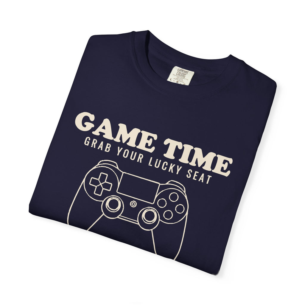 Fans Classic Video Games Shirt - Game Time Grab Your Lucky Seat Tee