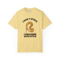 Funny I Don't Spiral I Descend with Style Shirt - Overthinker Gift