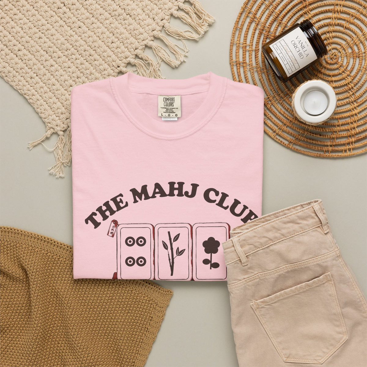 Mahjong Club Shirt - The Mahj Club Lose Gracefully Snack Loudly
