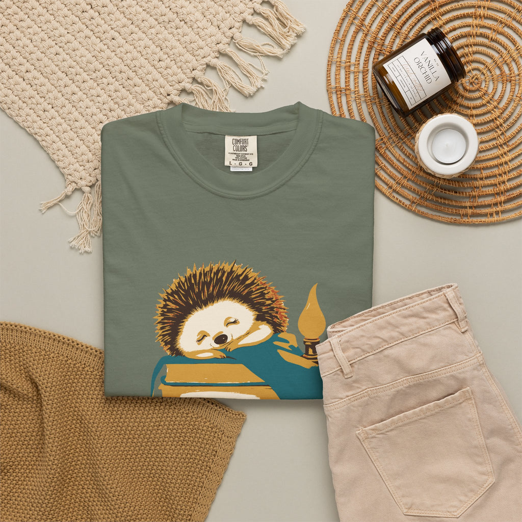 Cozy Reader Shirt - Won't Be Out Tonight Book Has Custody Tee