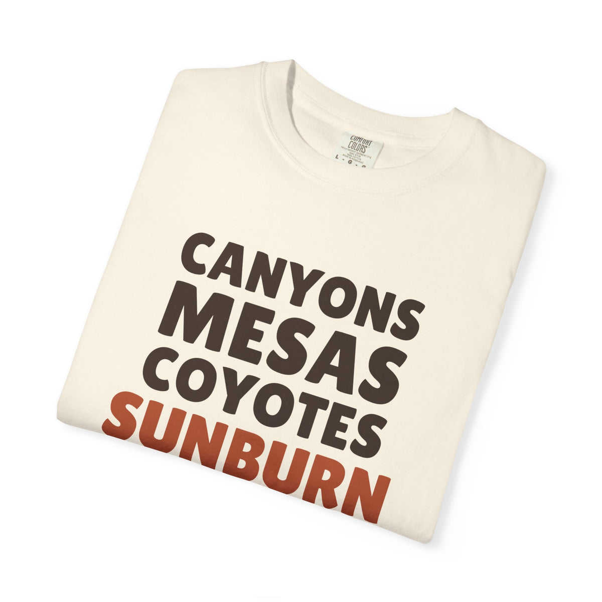 National Park Shirt - Canyons Mesas Coyotes Sunburn Tee