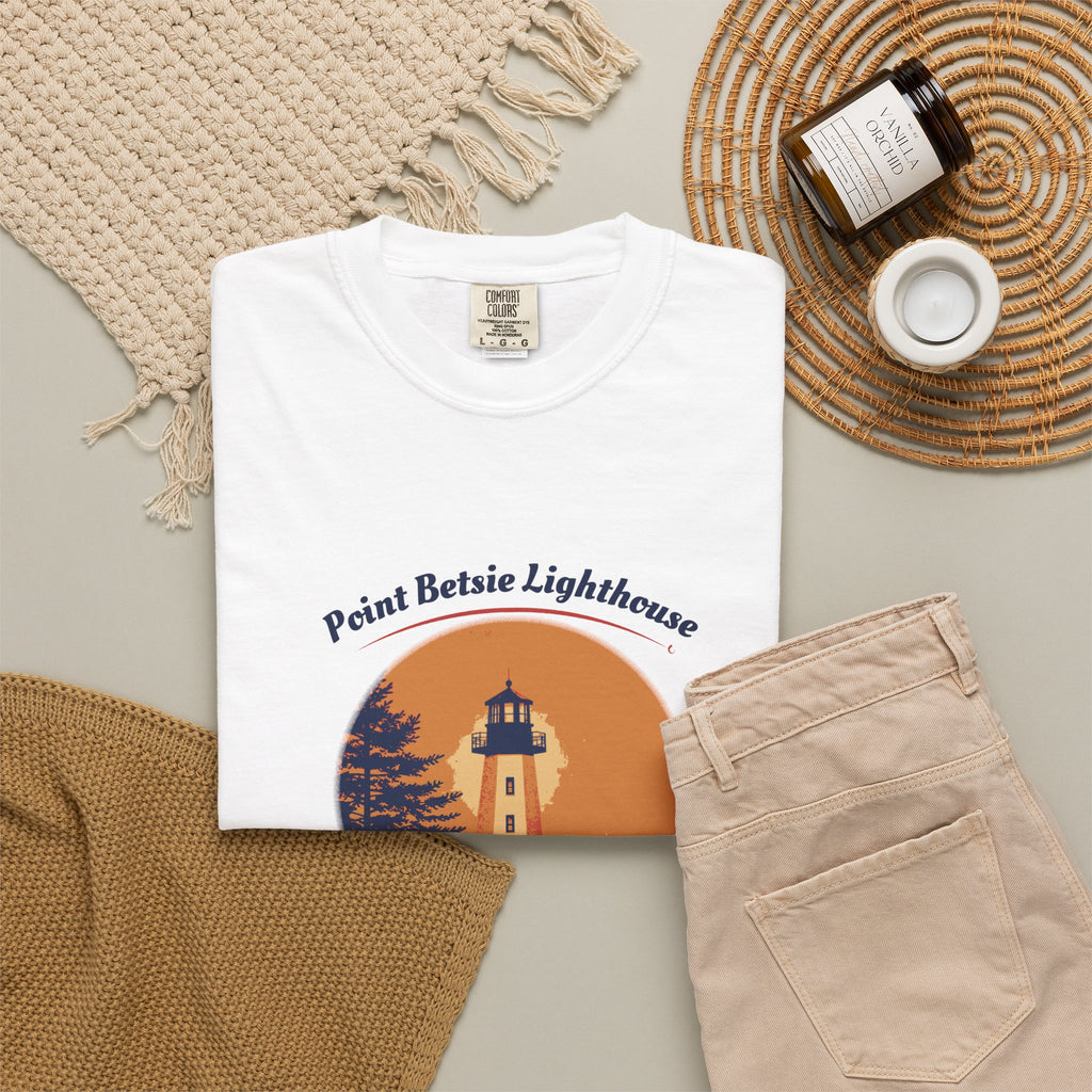 Point Betsie Lighthouse Shirt - Michigan Souvenir Tee