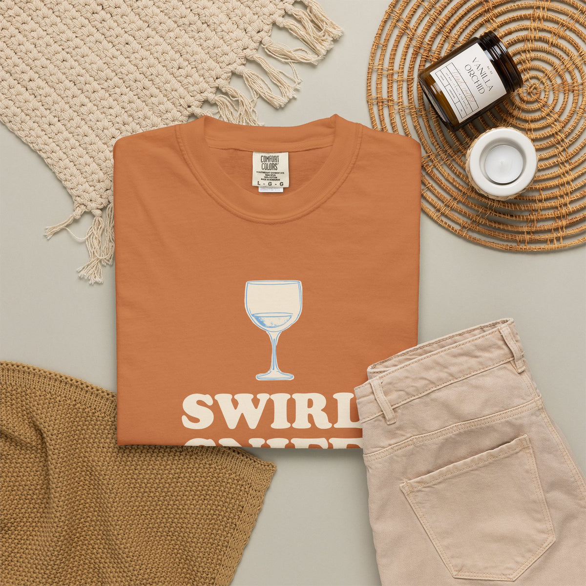 Wine Tasting Shirt - Swirl Sniff Sip Stumble Tee