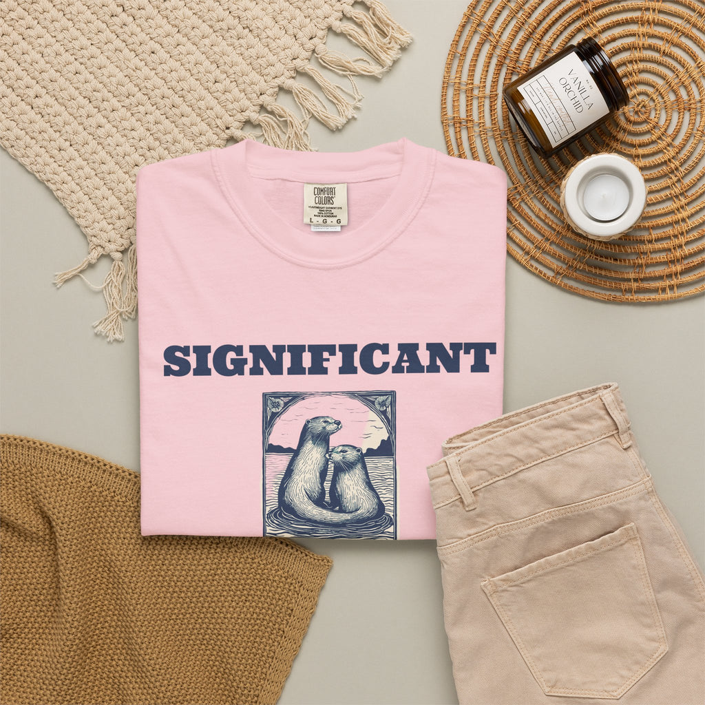 Couples Gift Shirt - Significant Otter Tee
