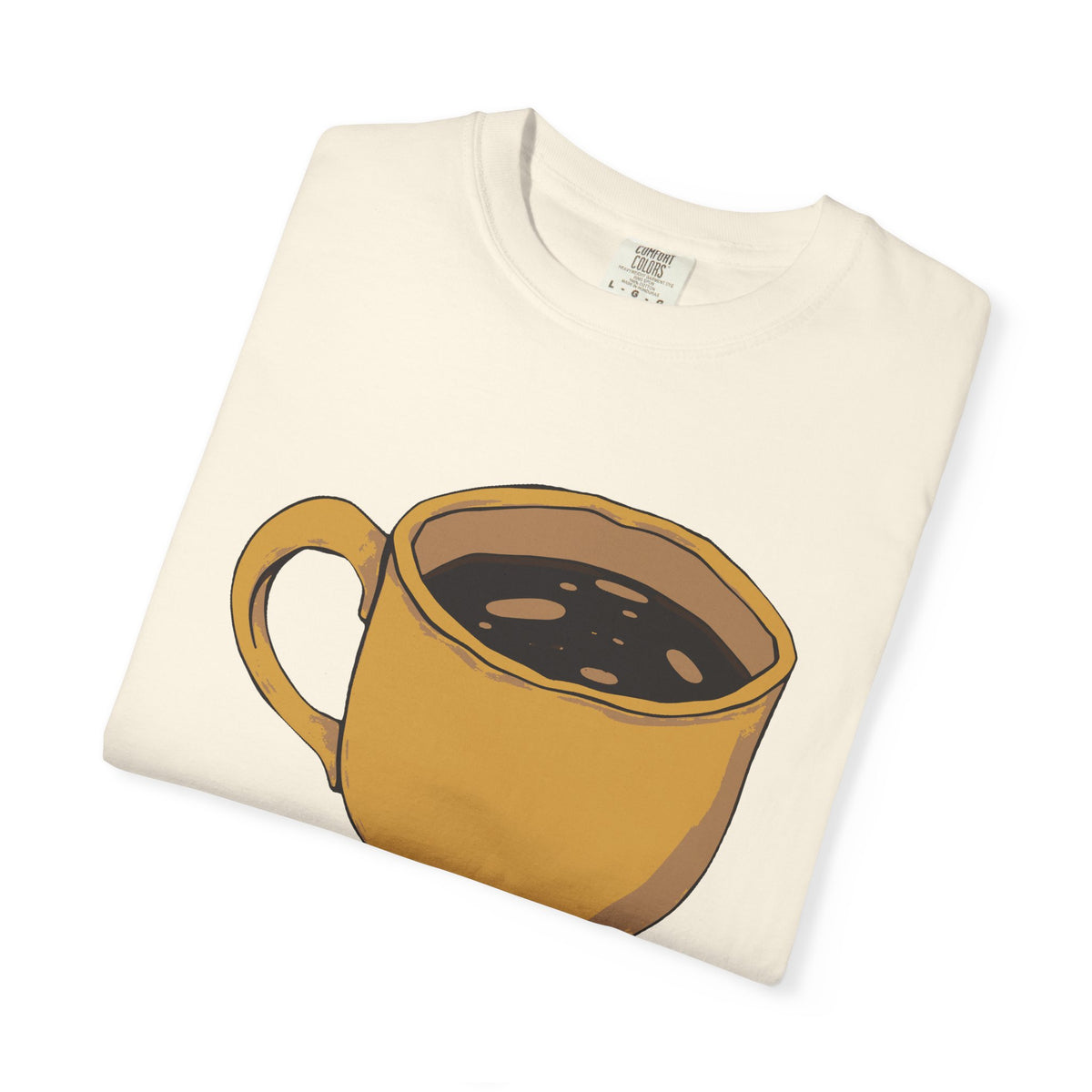 Coffee Lover Shirt - Strong Coffee Quiet Mornings Tee