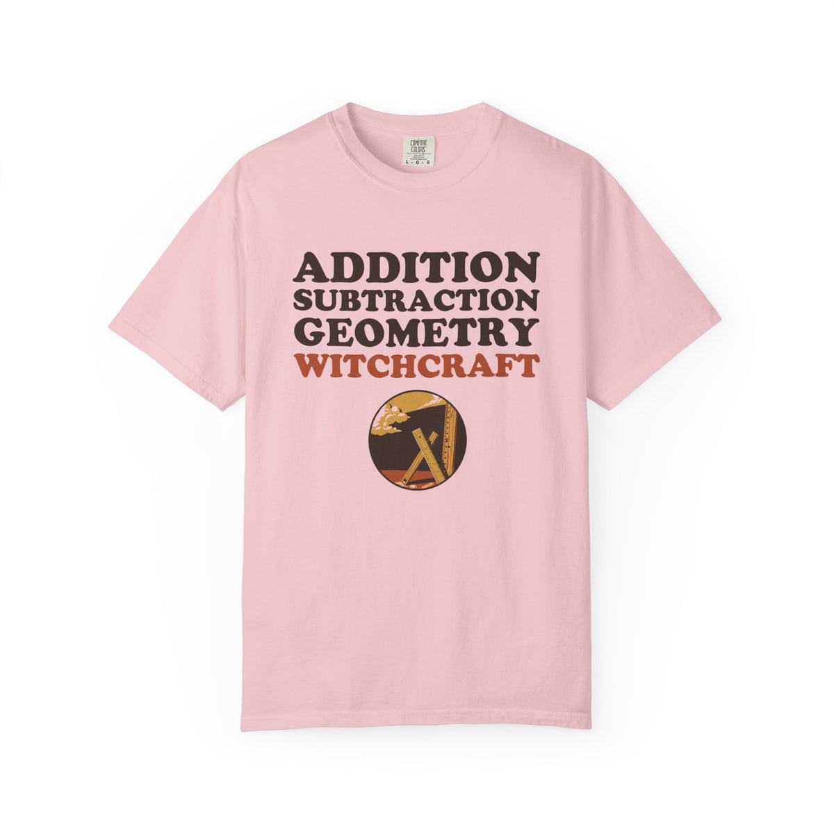 Halloween Shirt - Addition Subtraction Geometry Witchcraft