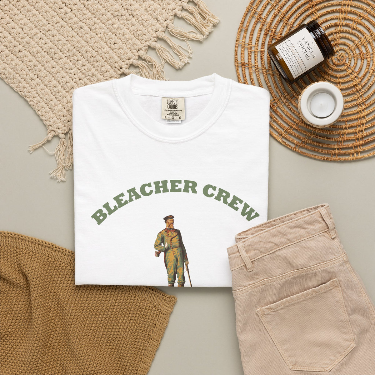School Spirit Shirt - Bleacher Crew the Louder the Better Tee