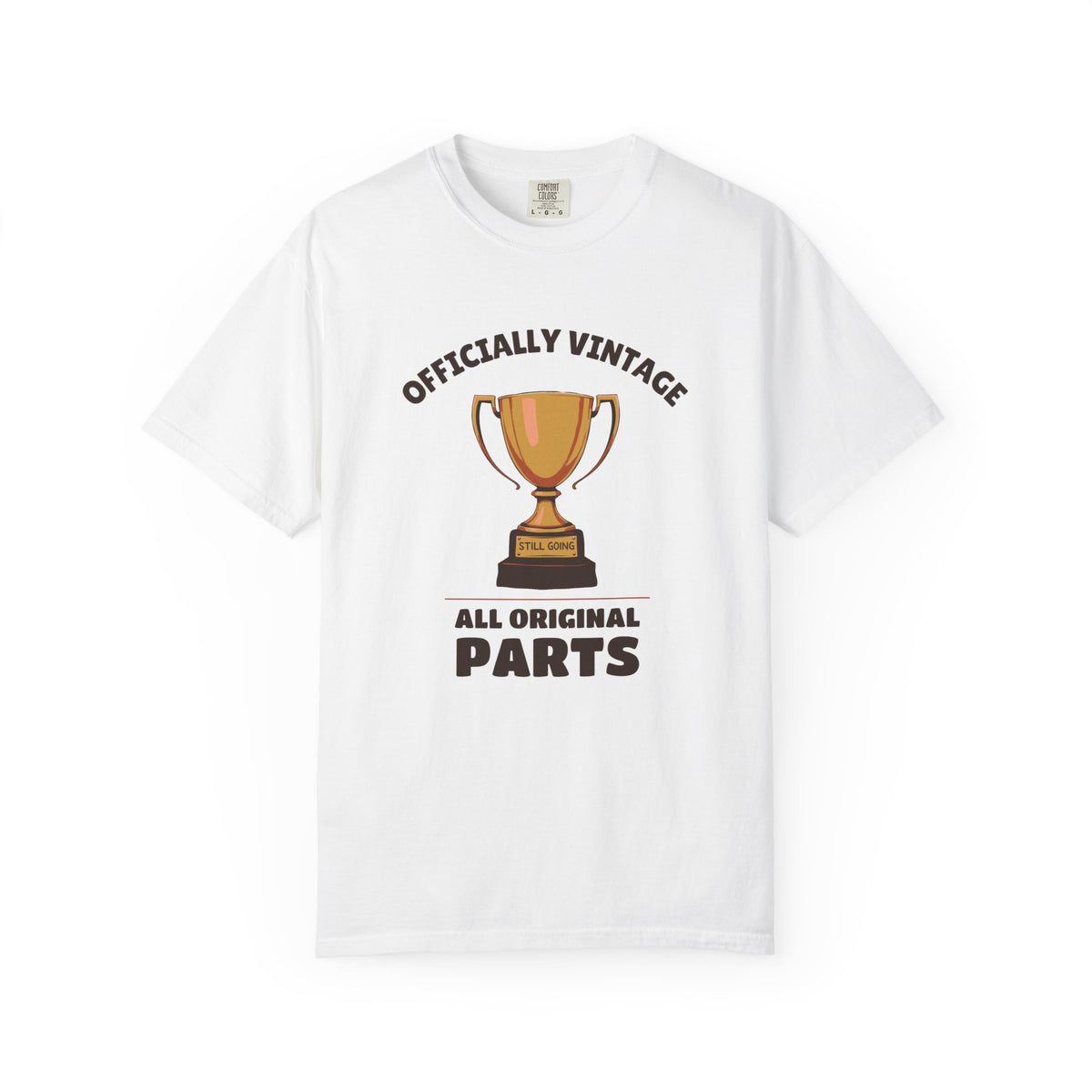 60th Birthday Gift Shirt - Officially Vintage All Original Parts