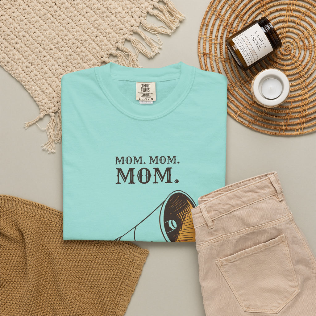 Mom. Mom. Mom. What? Nothing Shirt Tired Parent Tee