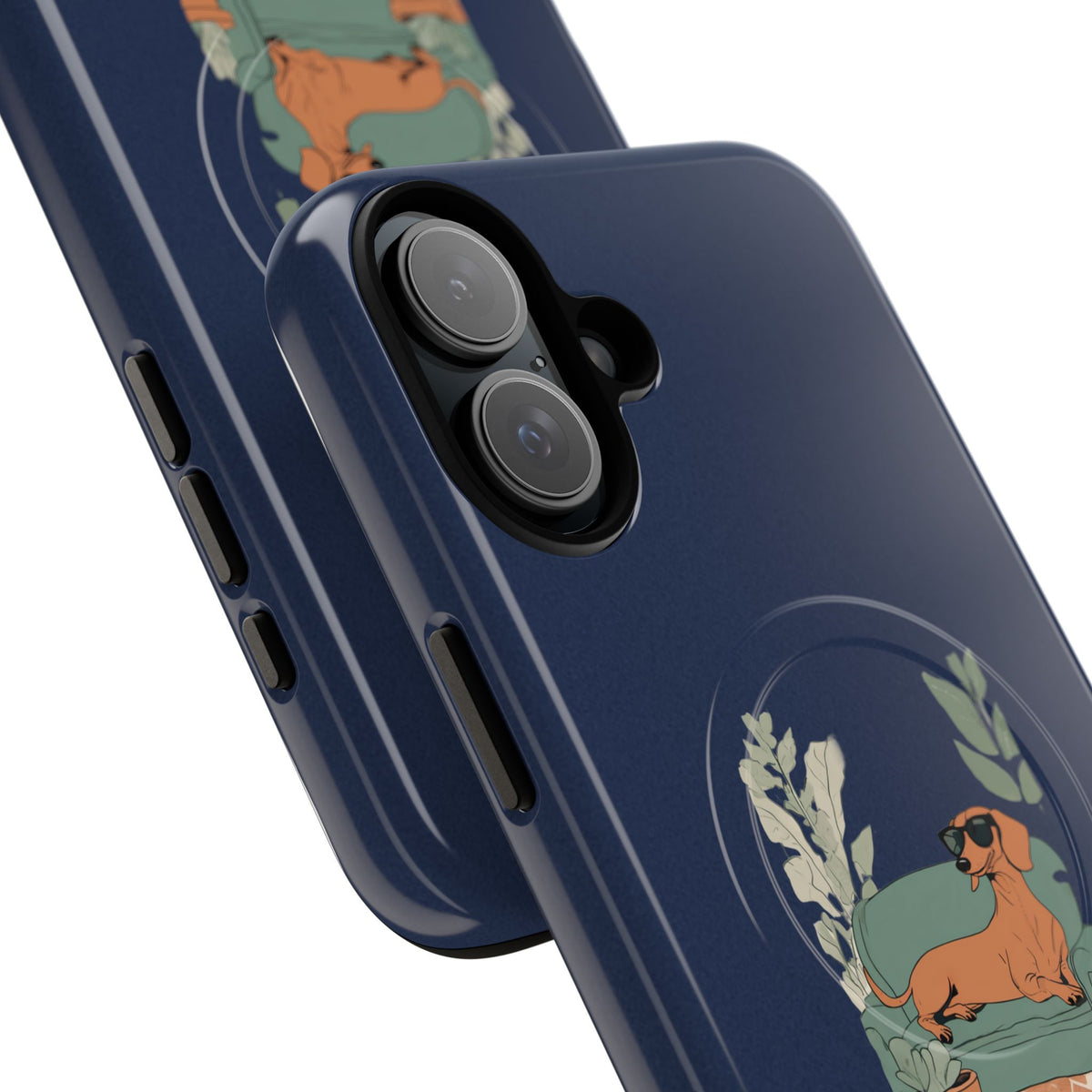 Working Hard So My Dog Can Sleep In MagSafe Phone Case