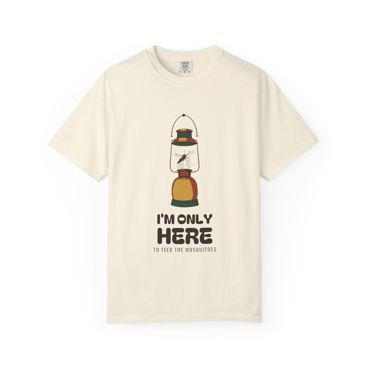 Funny Camping Shirt - I'm Only Here to Feed the Mosquitoes Tee