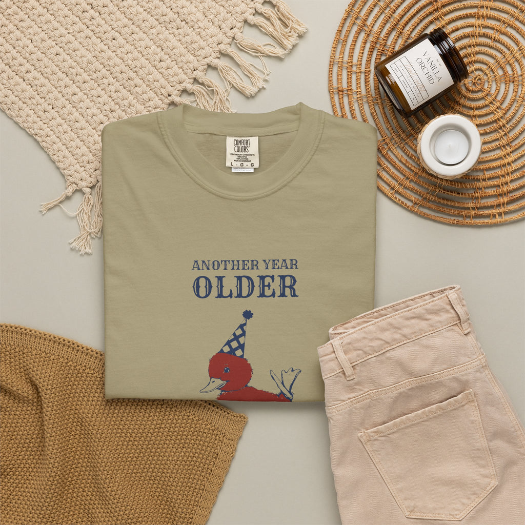 Birthday Gift Shirt - Another Year Older Not a Single Bit Wiser