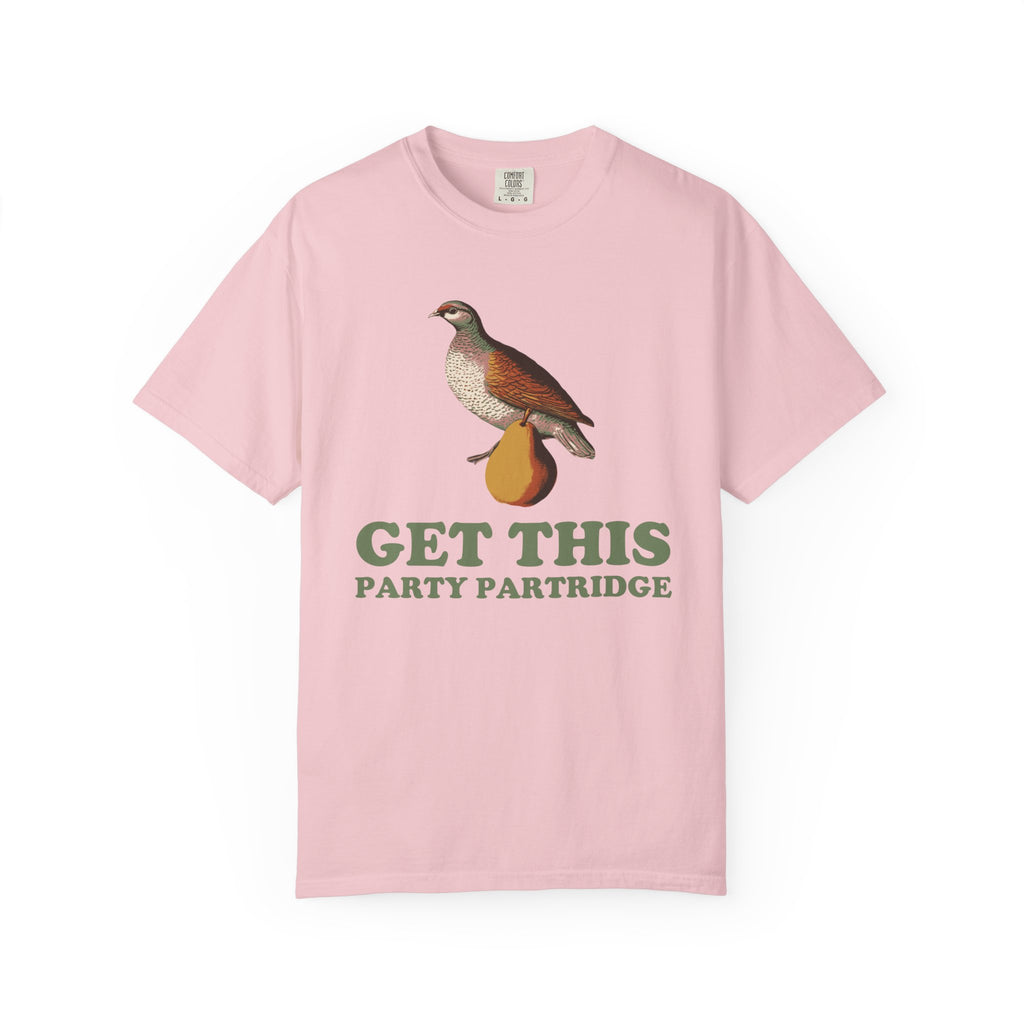 Party Guest Christmas Shirt - Get This Party Partridge Tee