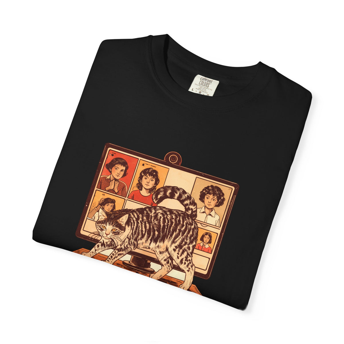 Remote Worker Gift Shirt - Cat Tail Stole the Presentation Tee