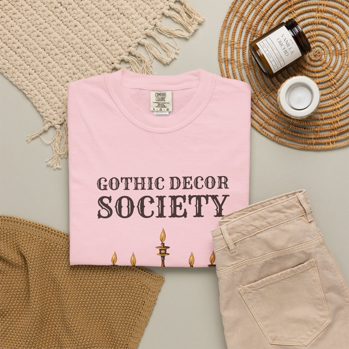 Goth Home Decor Shirt - Gothic Decor Society Dust is Our Glitter