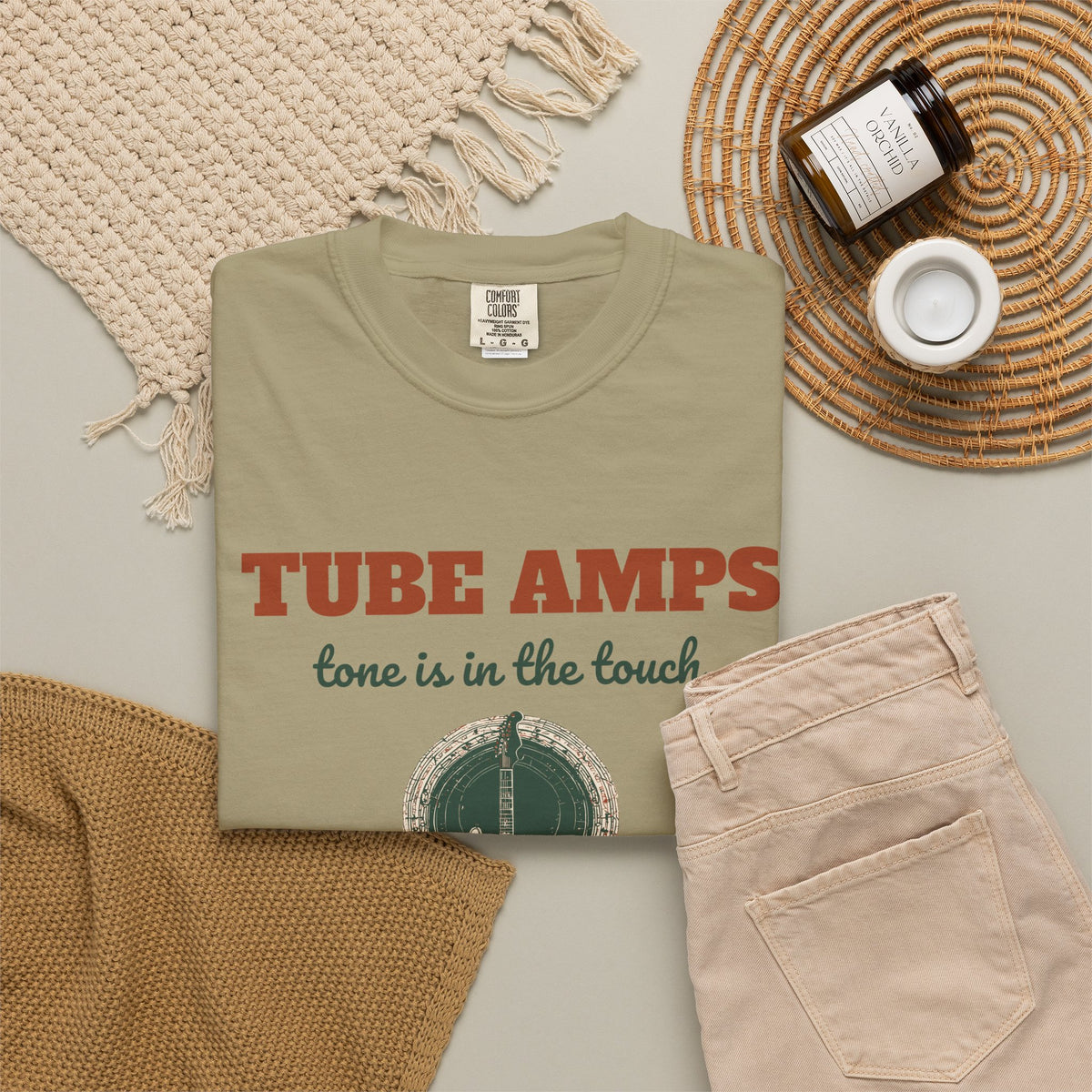 Guitarist Shirt - Tube Amps Tone Is in the Touch Tee
