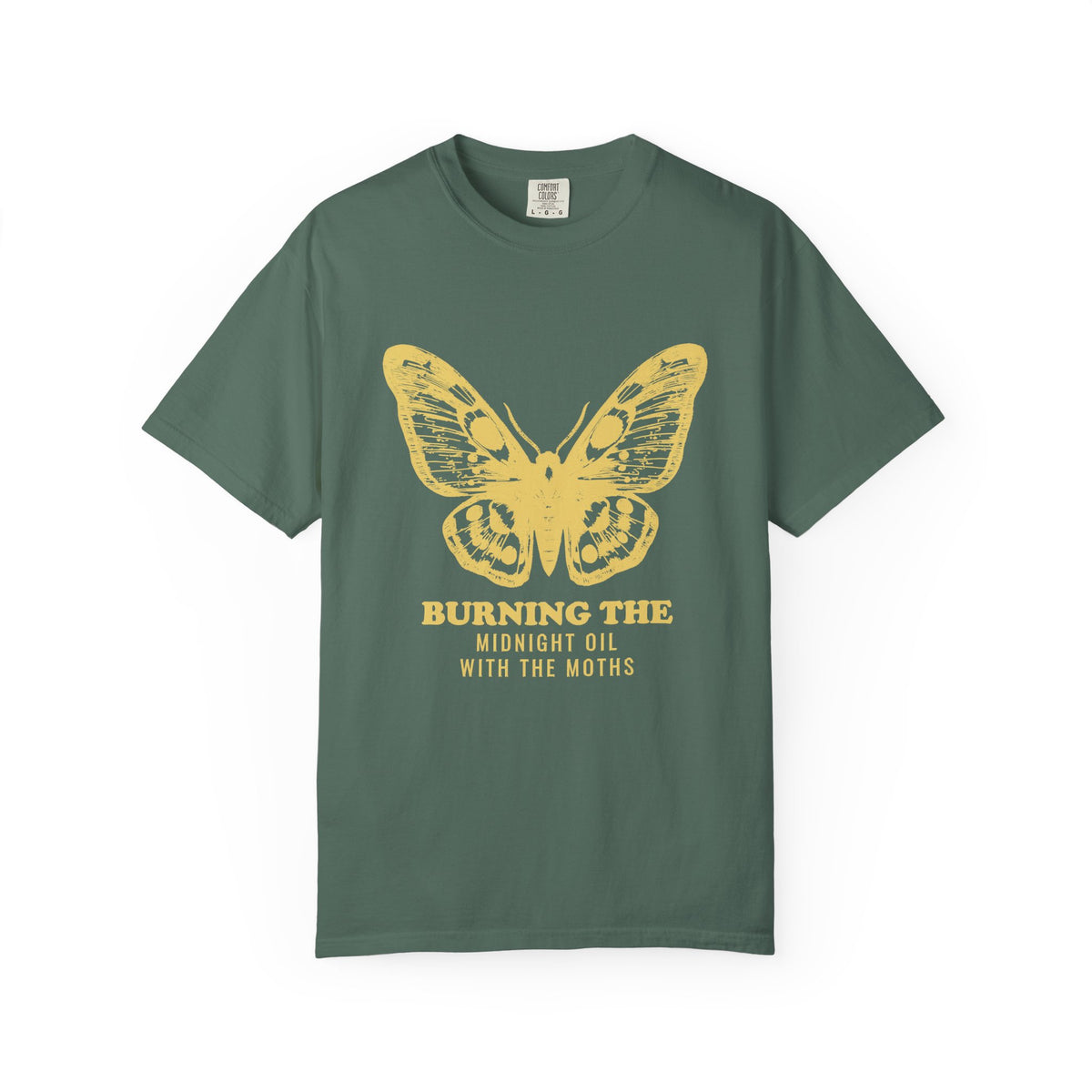 Night Owl Gift Shirt - Burning the Midnight Oil with the Moths Tee