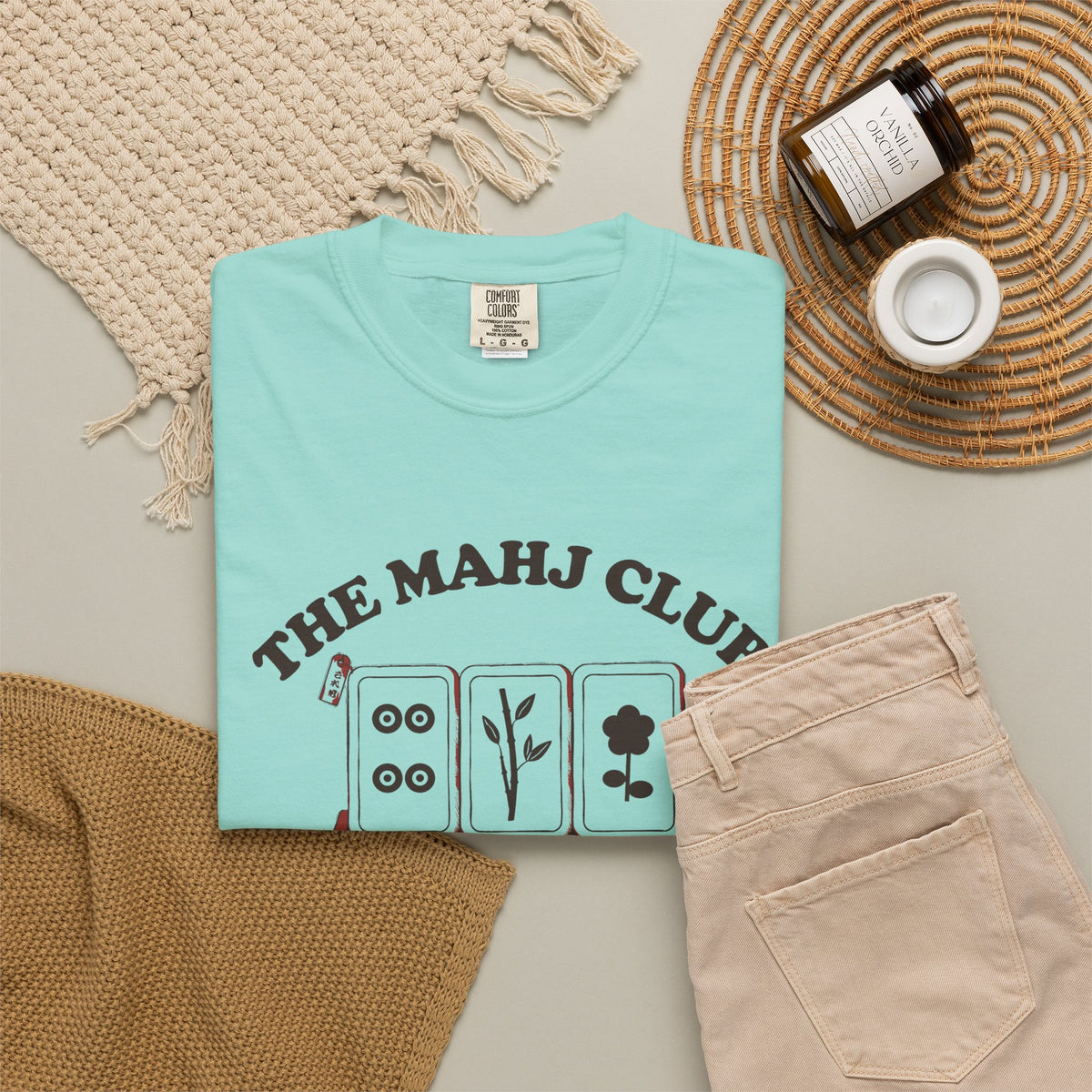 Mahjong Club Shirt - The Mahj Club Lose Gracefully Snack Loudly