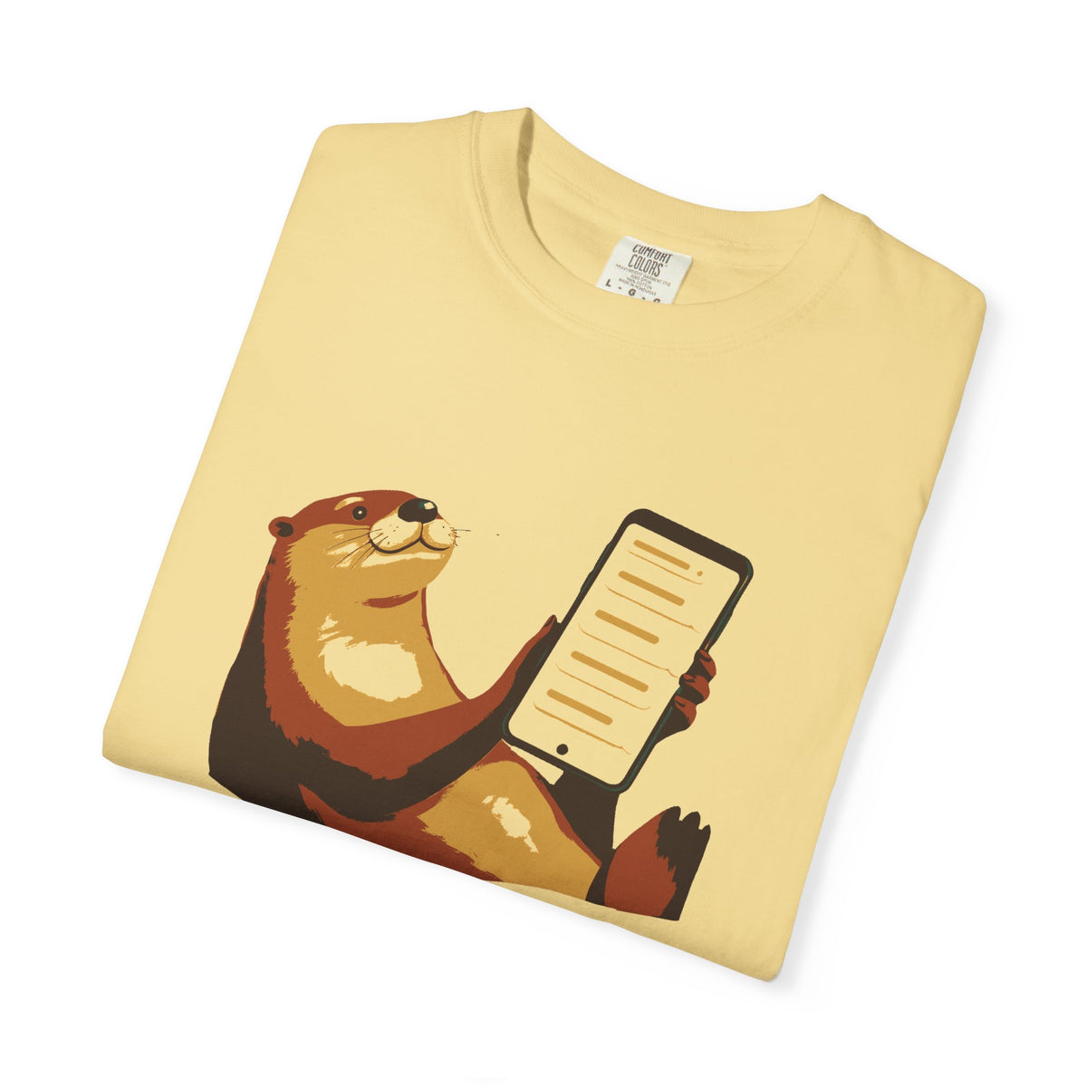 Group Chat Shirt - The Otter Who Never Reads the Messages Tee