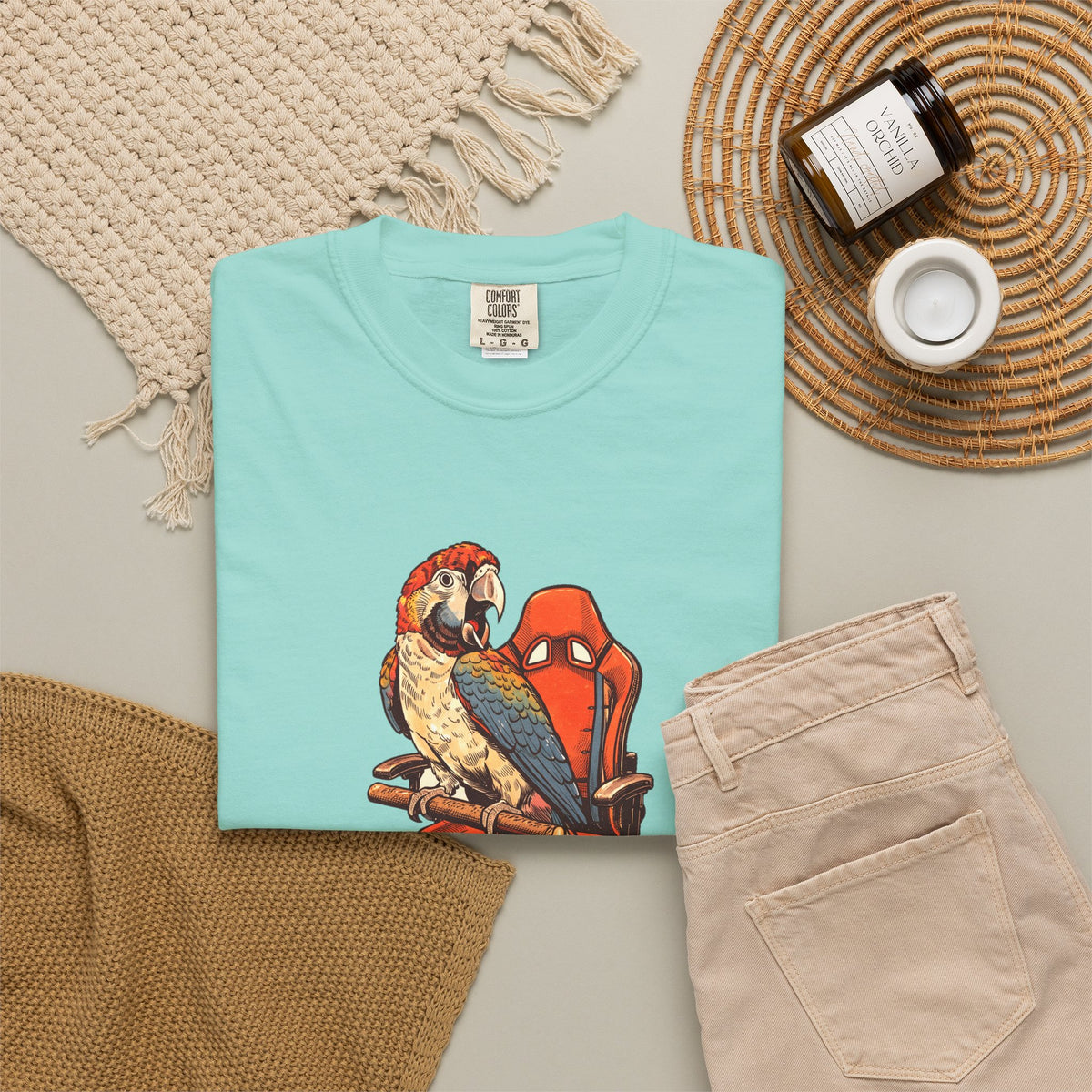 Parrot Owner Shirt - The Parrot Learned My Rage Vocabulary Tee