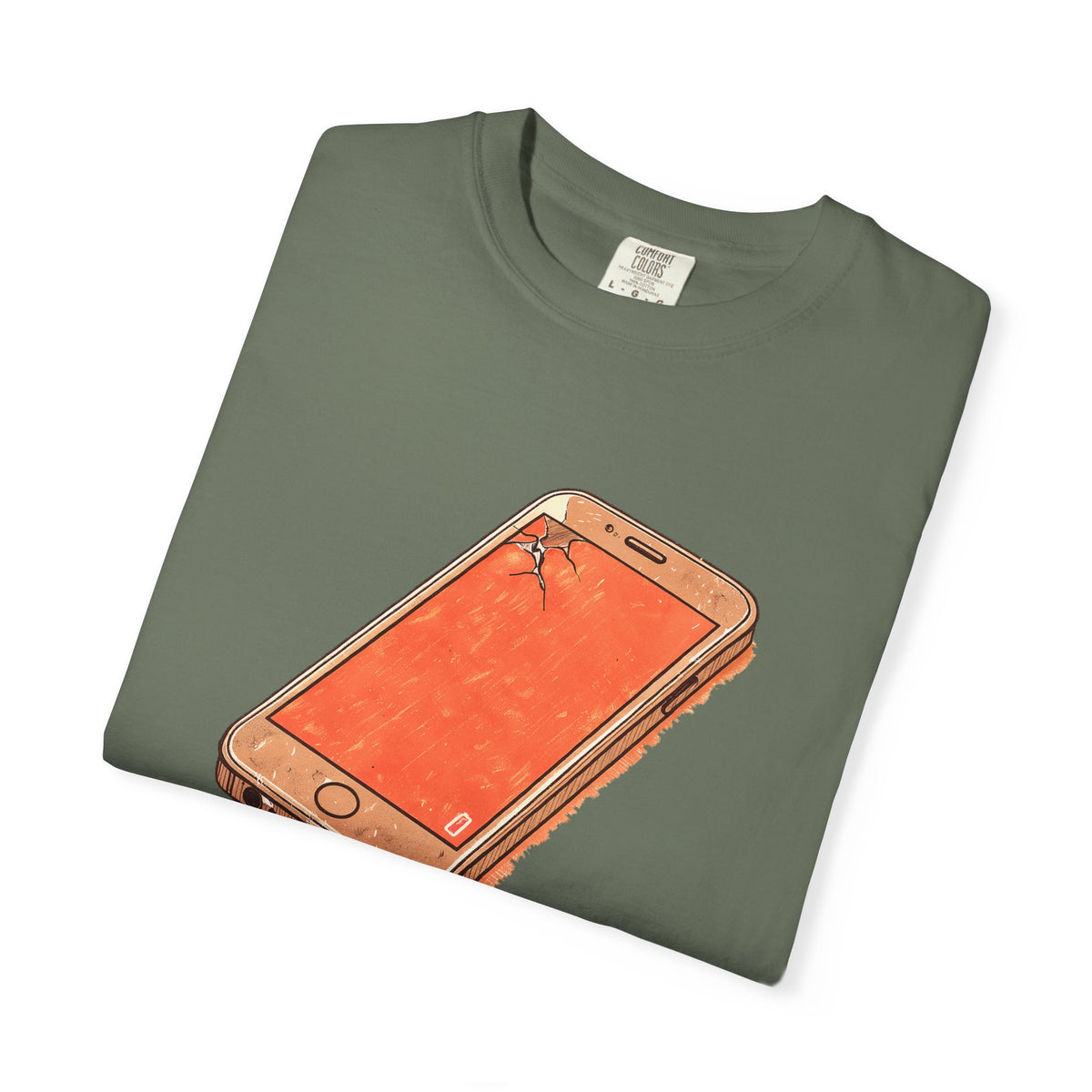 Phone Addict Shirt - One Percent Left. Texted Absolutely Everyone.