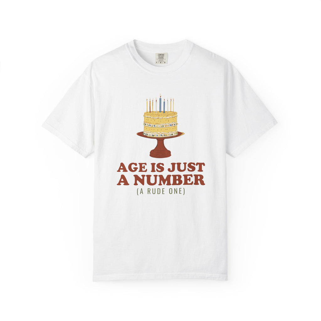 Funny Birthday Shirt - Age is Just a Number - Birthday Gift