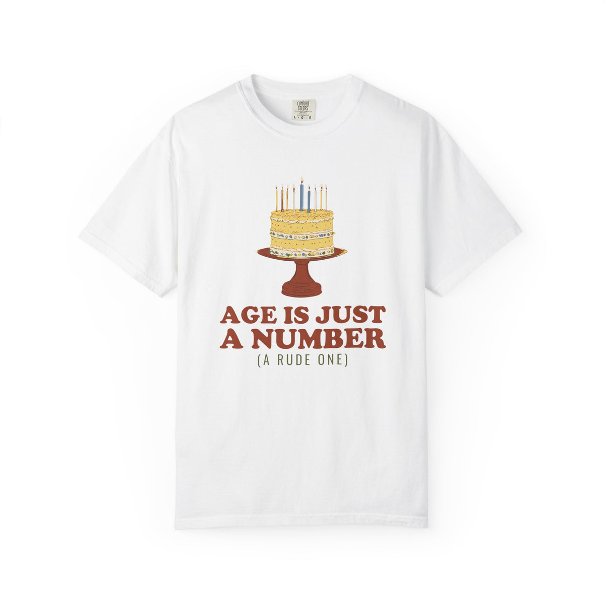 Funny Birthday Shirt - Age is Just a Number - Birthday Gift