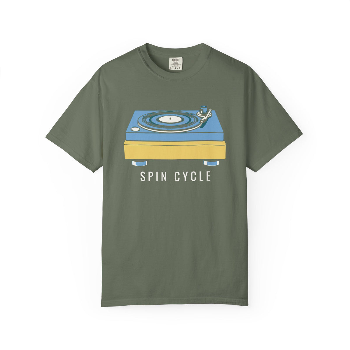 Vinyl Record Shirt - Spin Cycle Record Player Tee for Music Lover