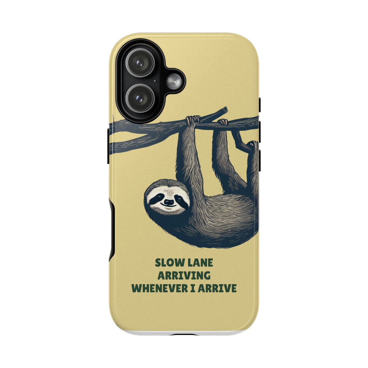 Sloth Phone Case - Slow Lane Tough Case