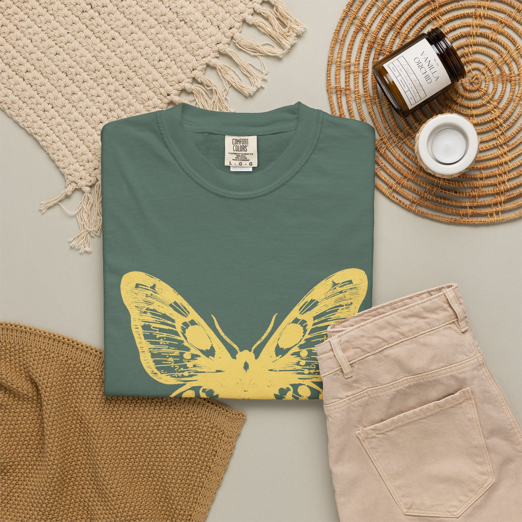Night Owl Gift Shirt - Burning the Midnight Oil with the Moths Tee