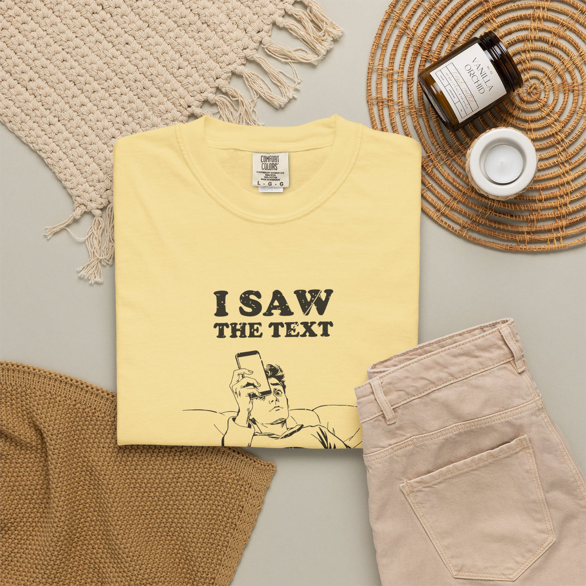 I Saw the Text Still Deciding How I Feel Shirt Tee