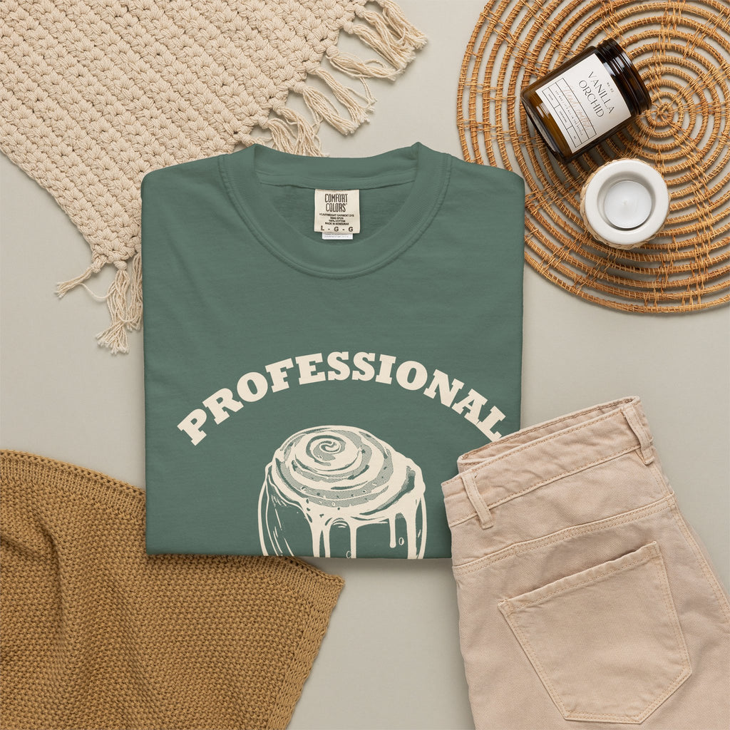 Funny Cinnamon Roll Lover Shirt - Professional Cinnamon Roll Consumer