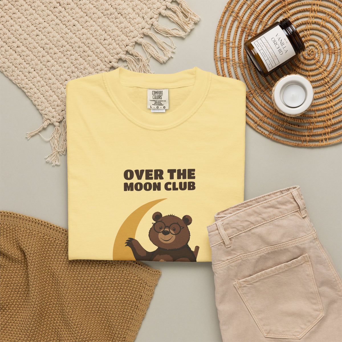 Gift Shirt - Over the Moon Club Promoted to Grandparents