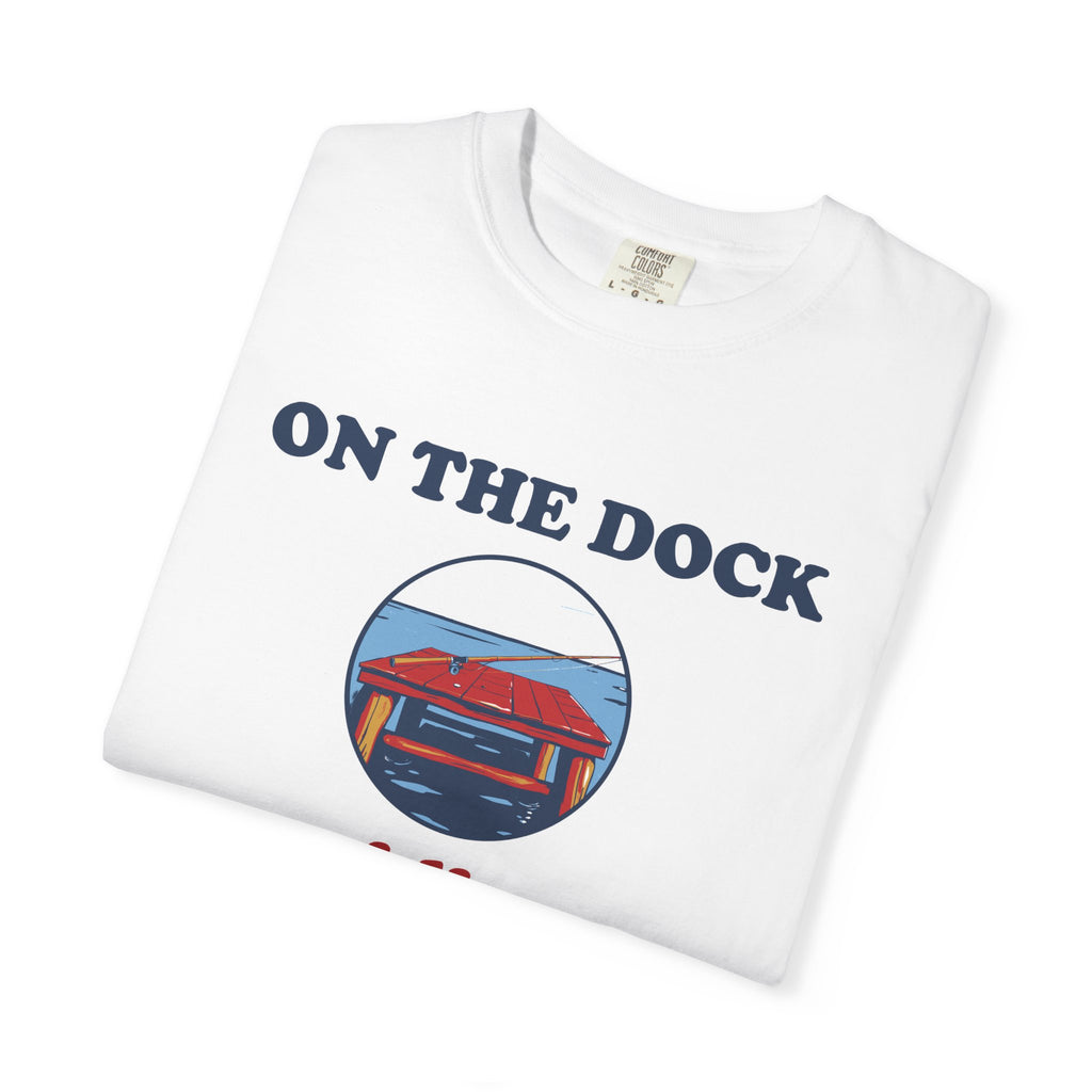 Fishing Retirement Shirt - On the Dock Providing an Airtight Alibi Tee