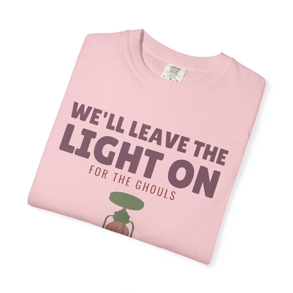 Ghost Halloween Shirt - We'll Leave the Light on for the Ghouls