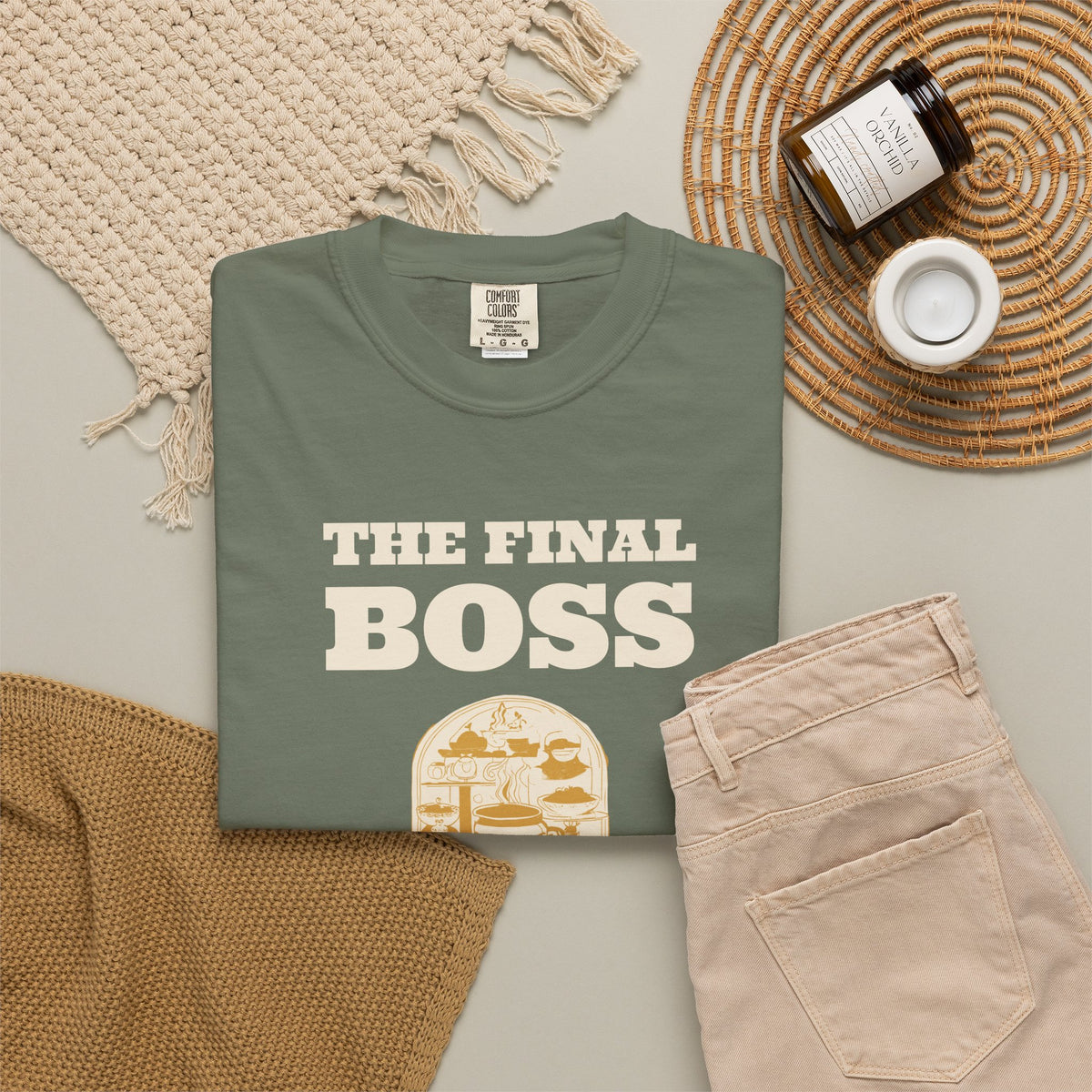 Funny Video Gamer Shirt - The Final Boss is Dinner Being Ready
