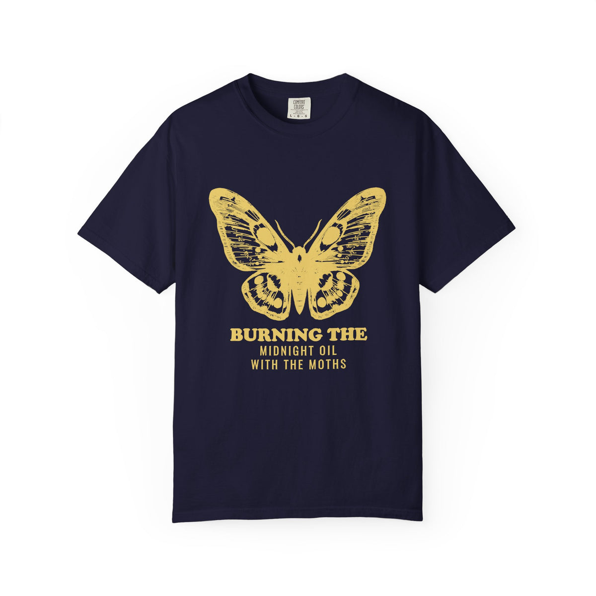 Night Owl Gift Shirt - Burning the Midnight Oil with the Moths Tee