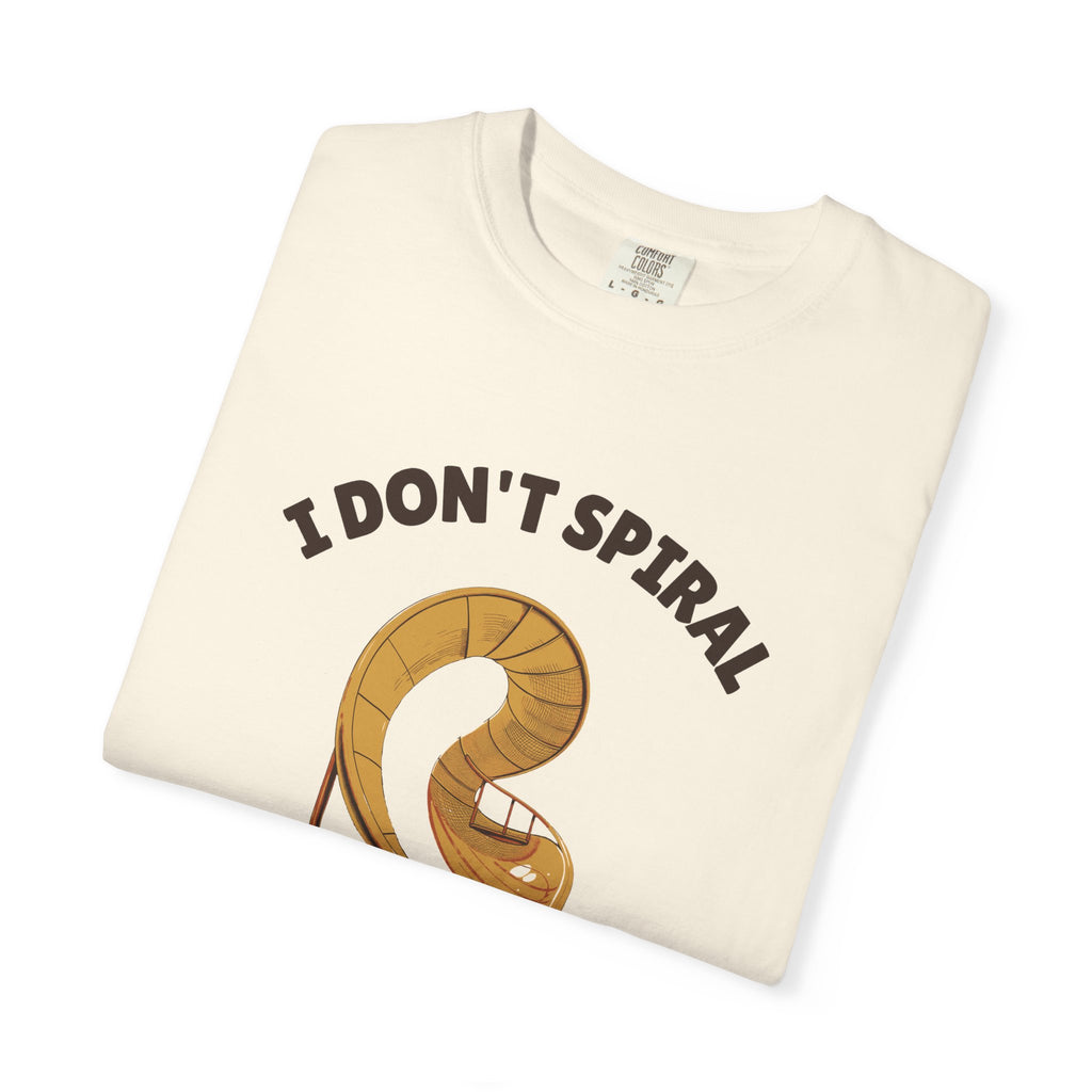 Funny I Don't Spiral I Descend with Style Shirt - Overthinker Gift