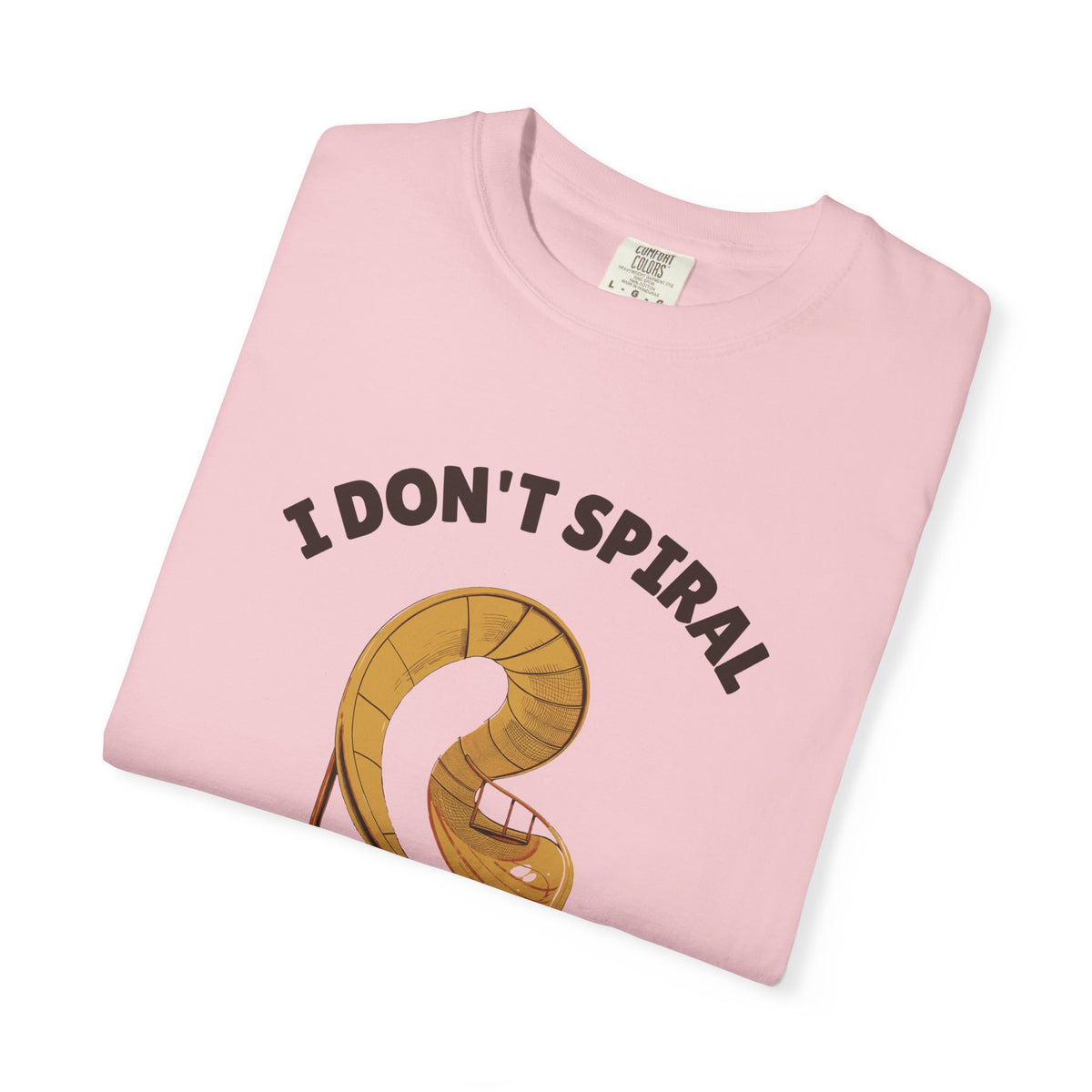 Funny I Don't Spiral I Descend with Style Shirt - Overthinker Gift