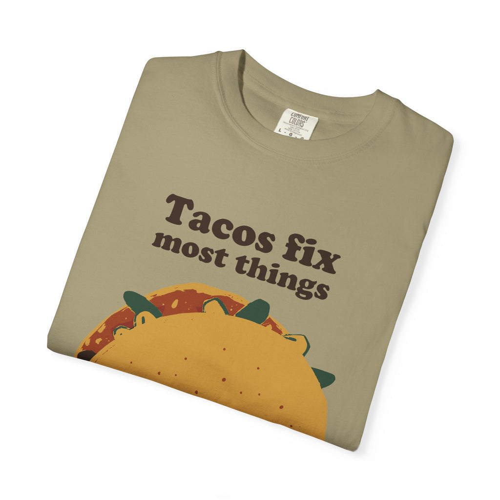 Taco Lover Shirt - Tacos Fix Most Things Tee