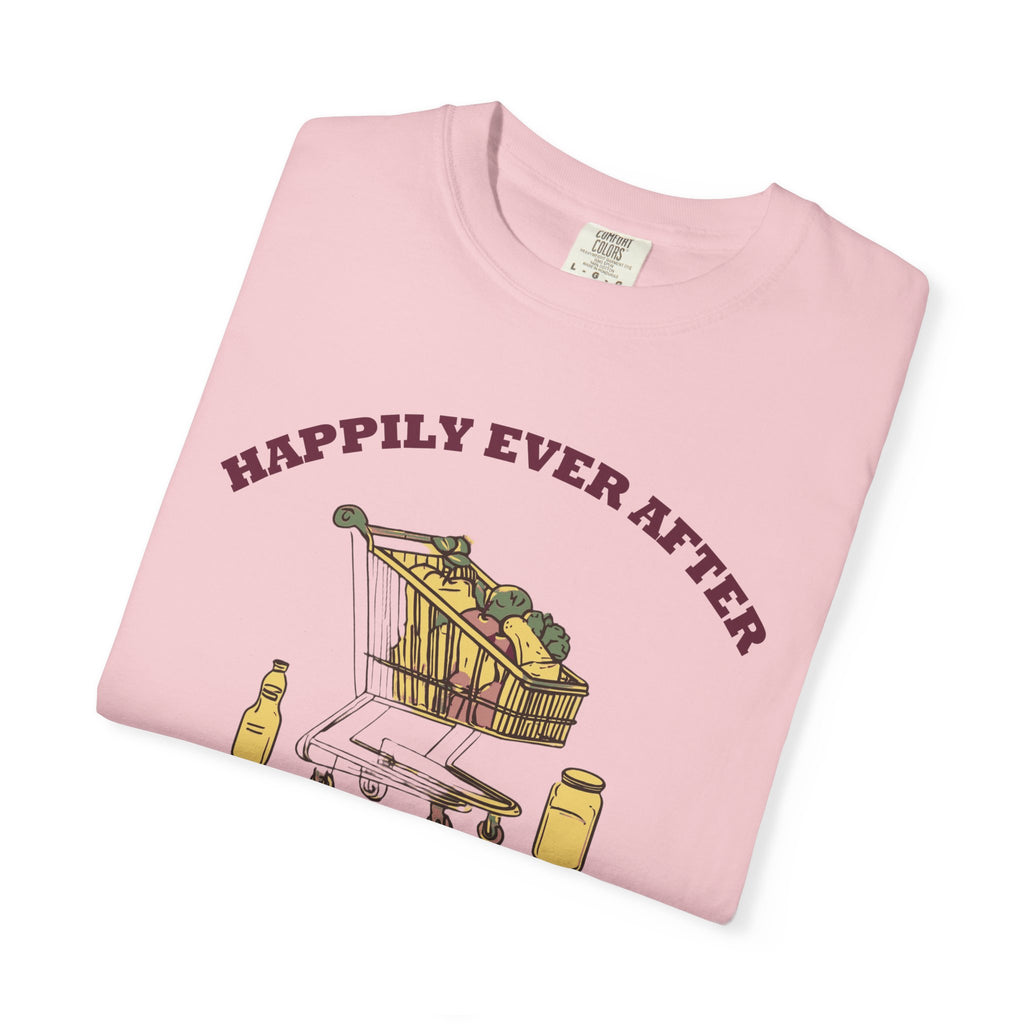 Couple Shirt - Happily Ever After is Mostly Grocery Shopping