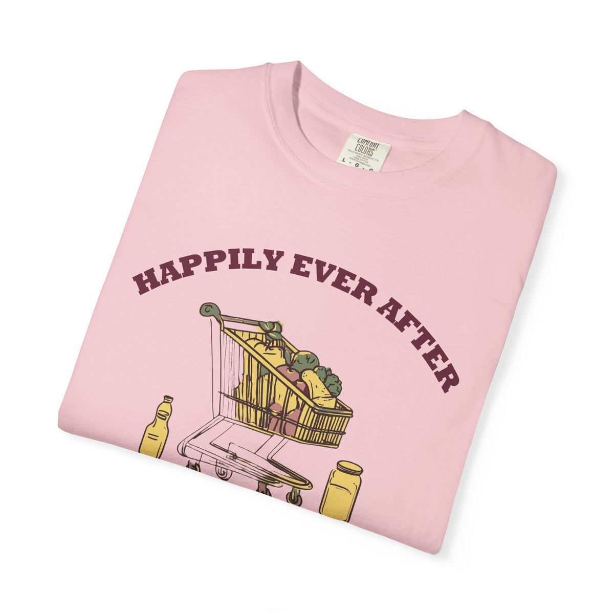 Couple Shirt - Happily Ever After is Mostly Grocery Shopping