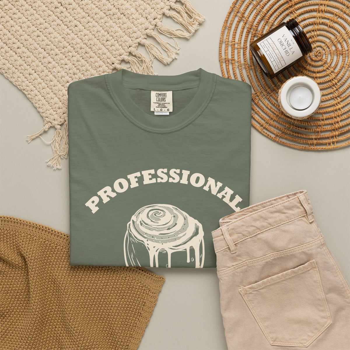 Funny Cinnamon Roll Lover Shirt - Professional Cinnamon Roll Consumer