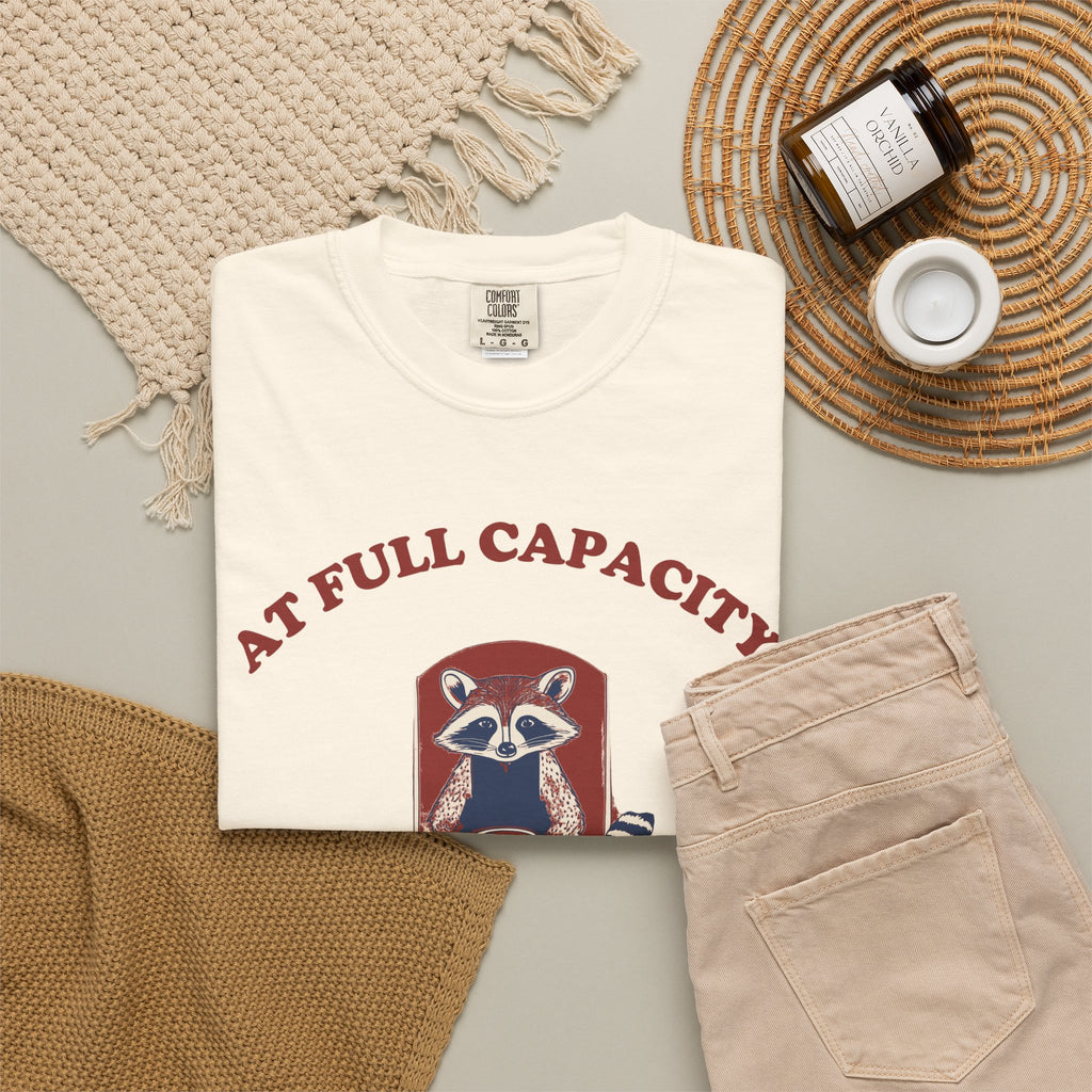 Animal Lover Shirt - At Full Capacity Emotionally Tee