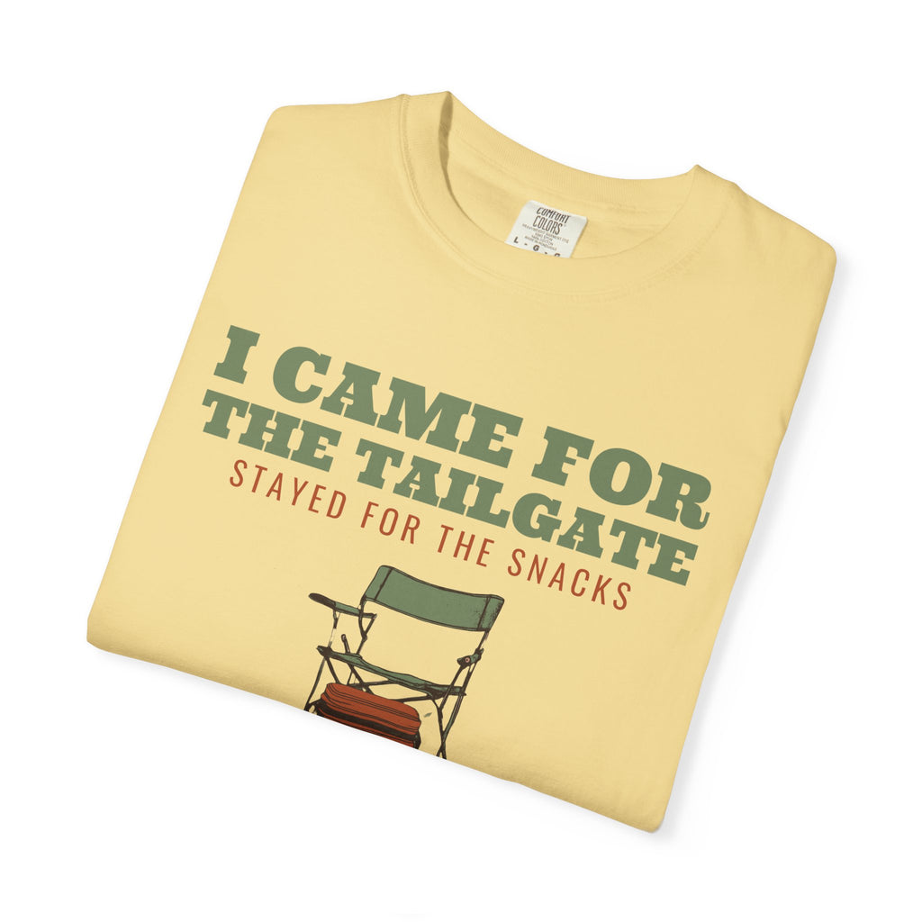 Tailgater Fall Shirt - I Came for the Tailgate Stayed for the Snacks